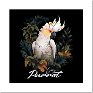 Pretty Cockatoo Posters and Art